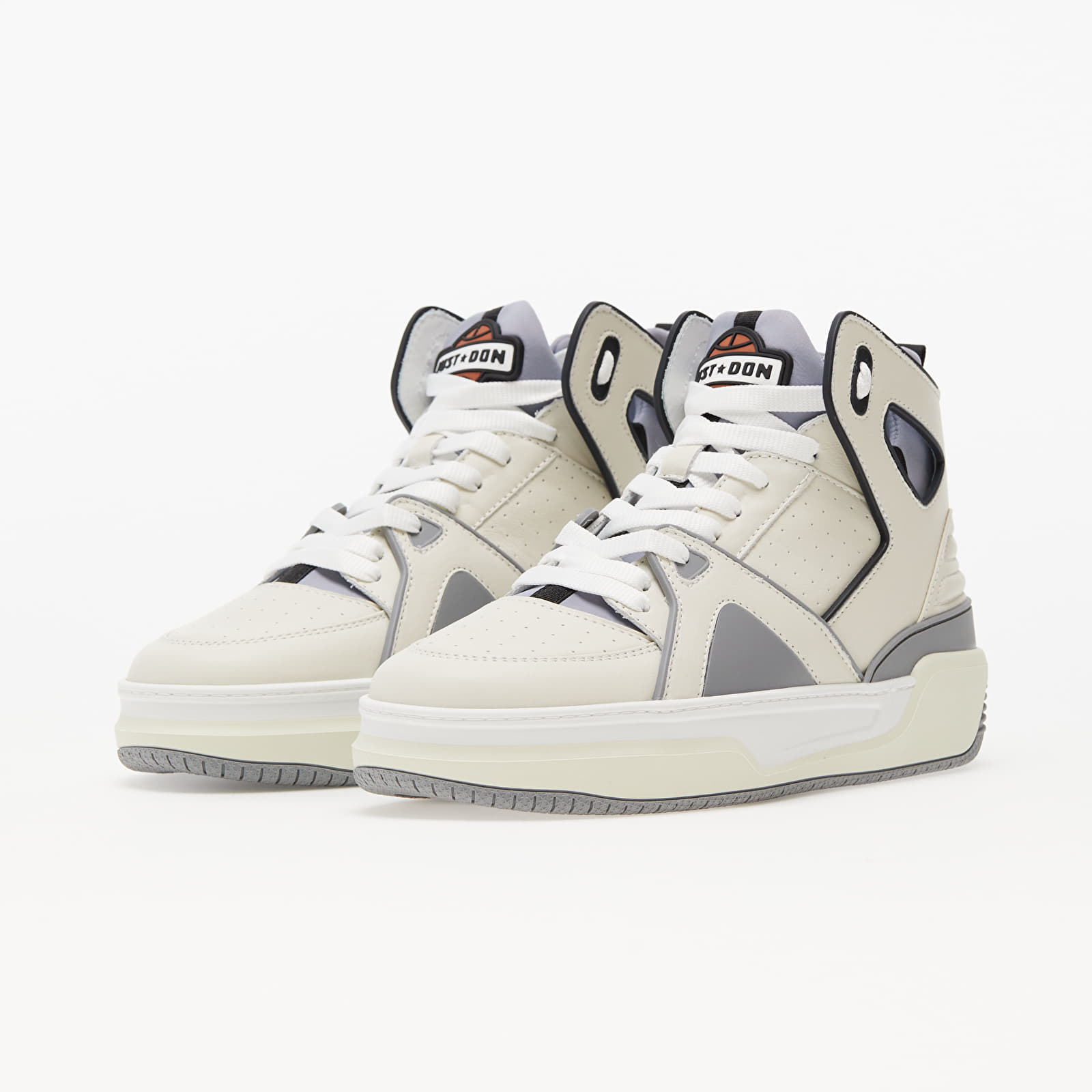 Men's shoes Just Don Basketball JD1 Cream/ Grey/ Black