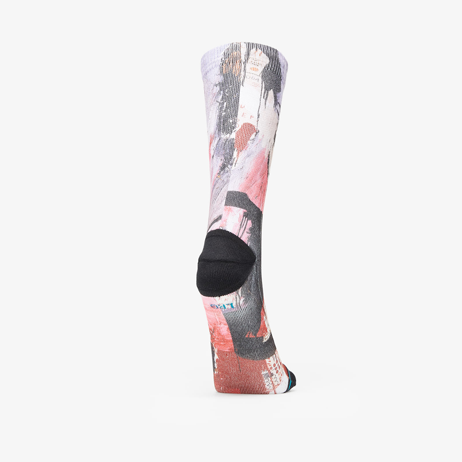 Calzetti Stance Jean-Michel Basquiat 1982 Crew Sock Black