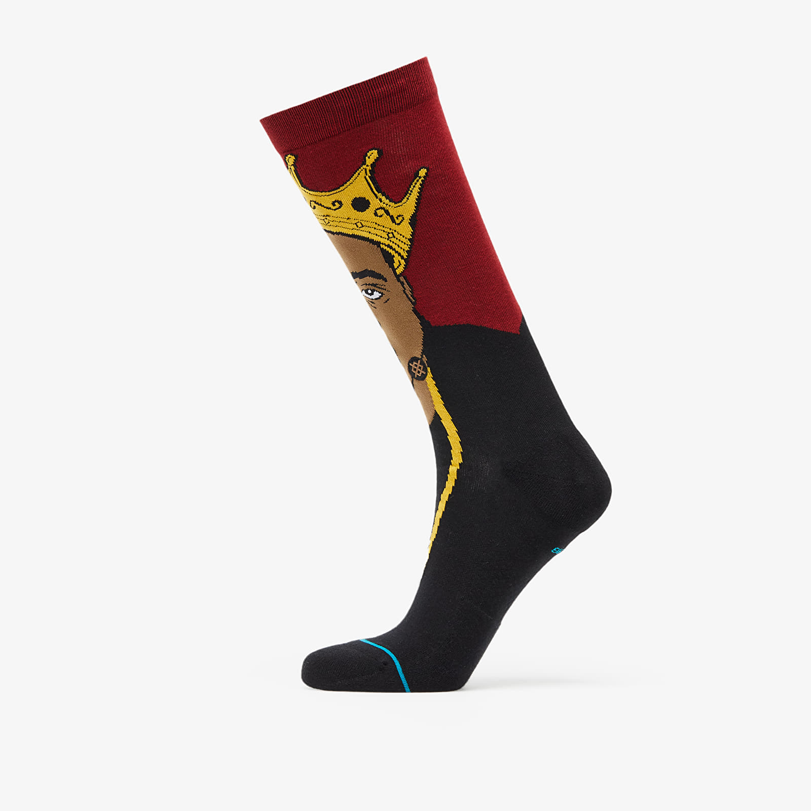 Socks Stance Biggie Resurrected Crew Sock Black