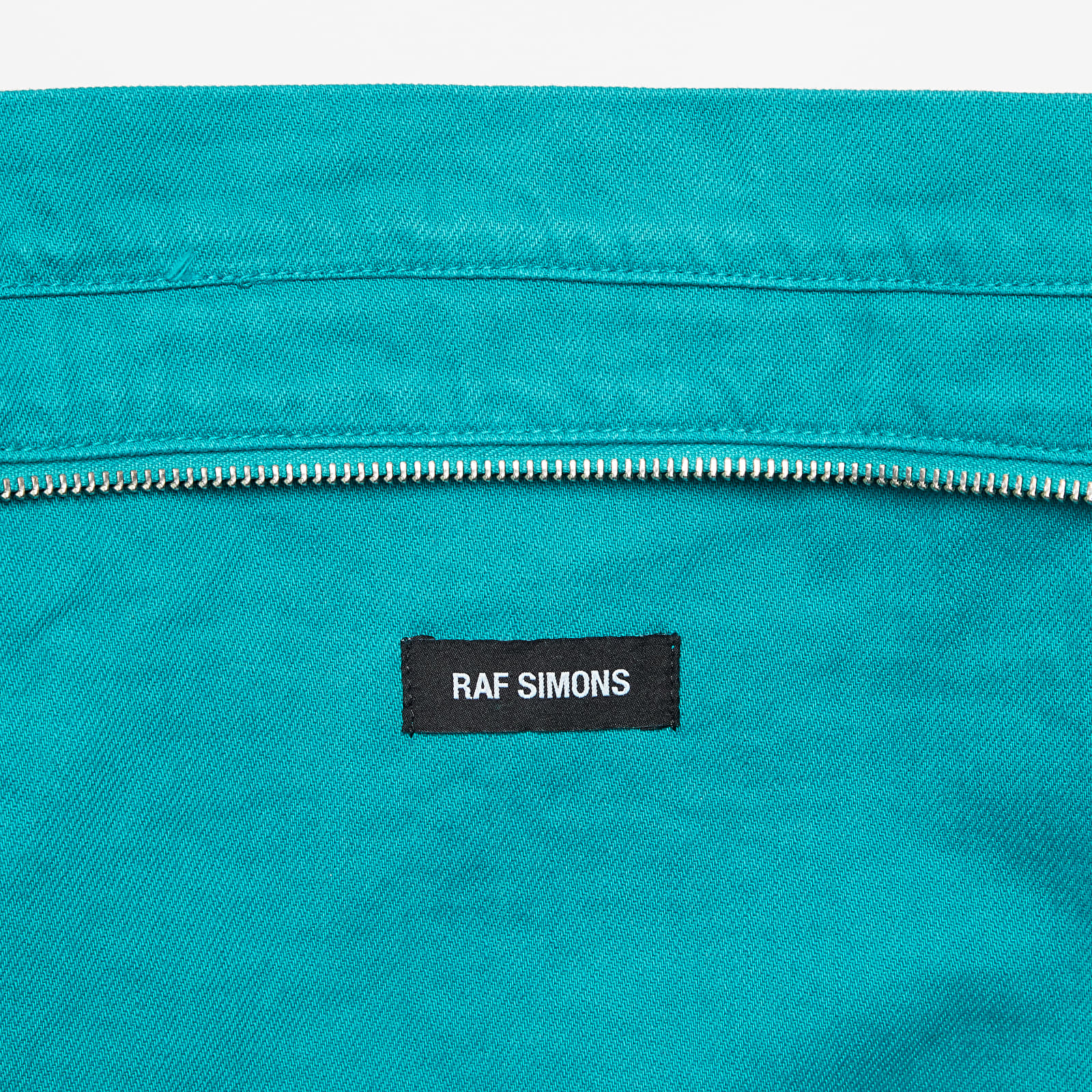 Bandoleras RAF SIMONS Oversized Denim Tote Bag Petrol