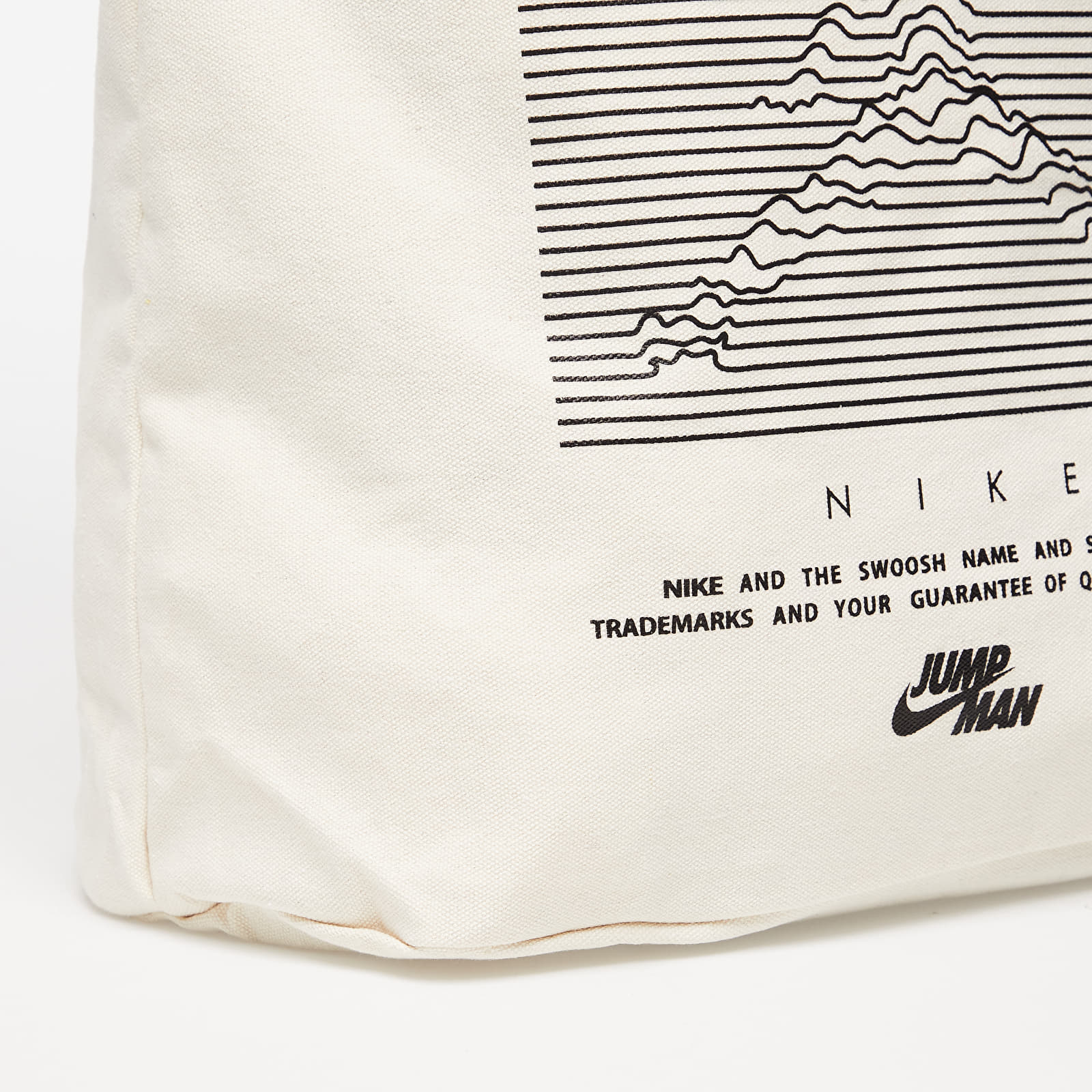 Umhängetaschen Jordan Jumpman X Nike Tote Bag Natural Canvas