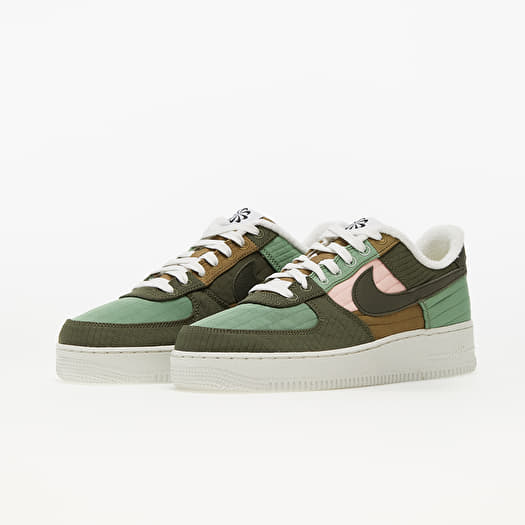 Olive green air force 1 low men's top