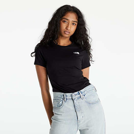 T shirts The North Face W S S Simple Dome Tee Tnf Black Footshop