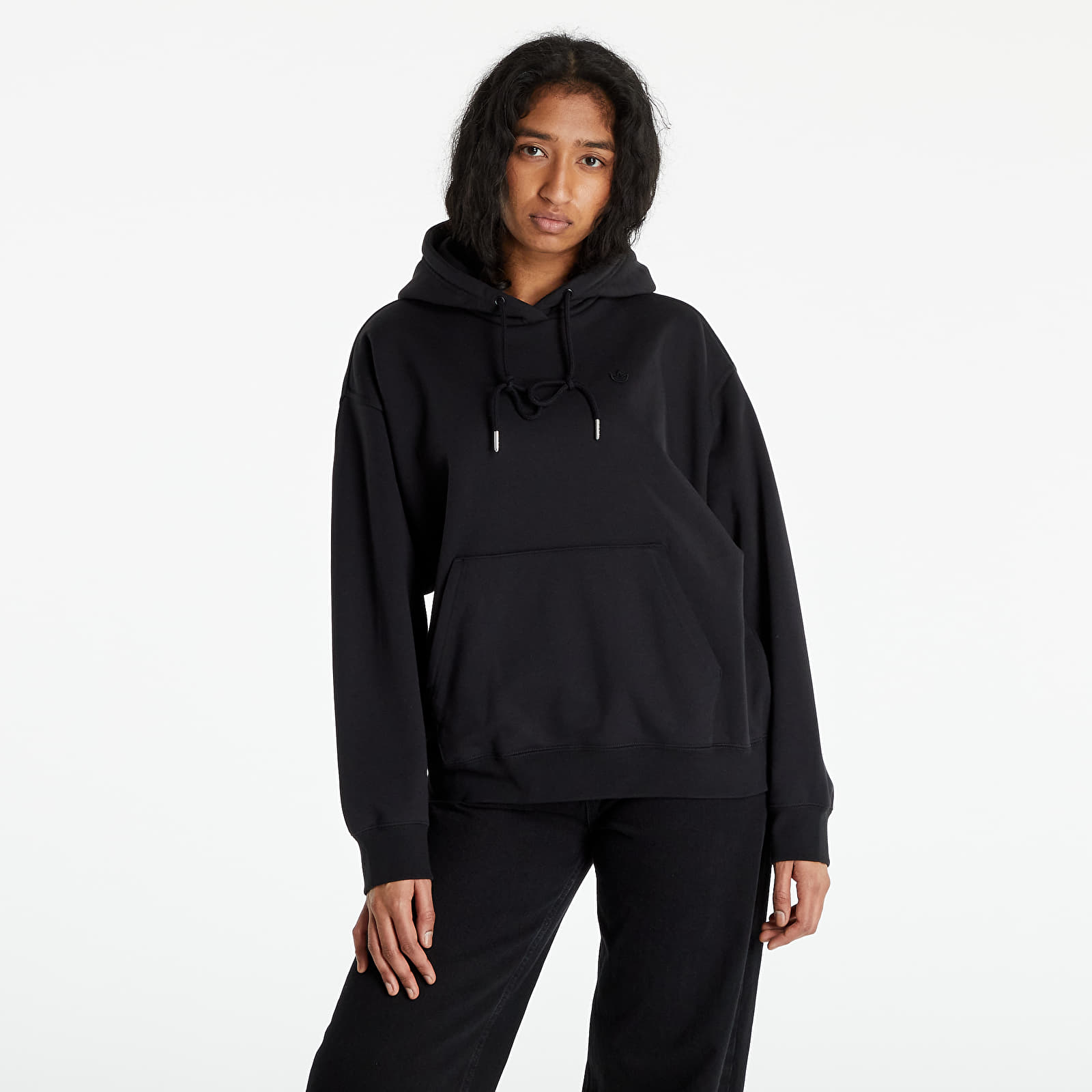 Hupparit ja collegepaidat adidas Adicolor Oversize Hoodie Black