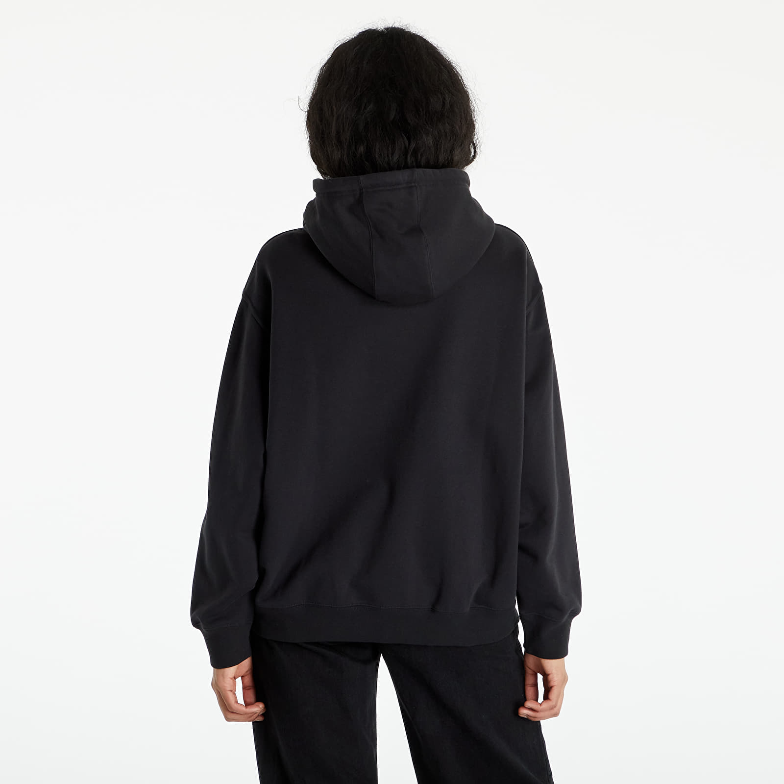 Hupparit ja collegepaidat adidas Adicolor Oversize Hoodie Black
