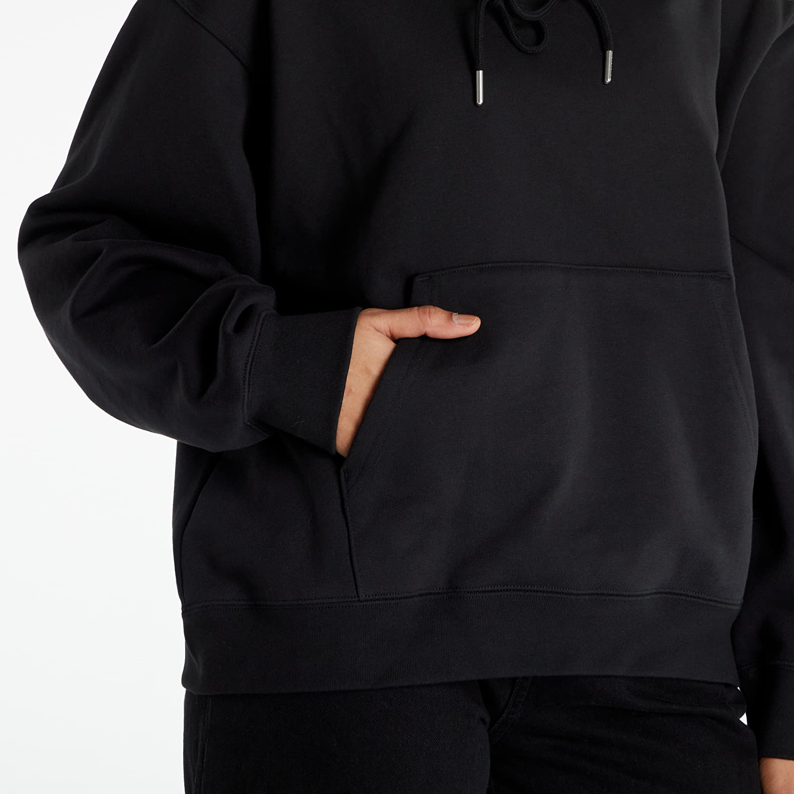 Hupparit ja collegepaidat adidas Adicolor Oversize Hoodie Black