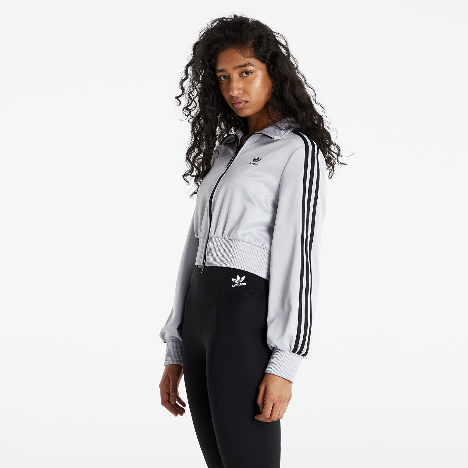 Hoodies and sweatshirts  adidas Adicolor Classics Track Top Silver