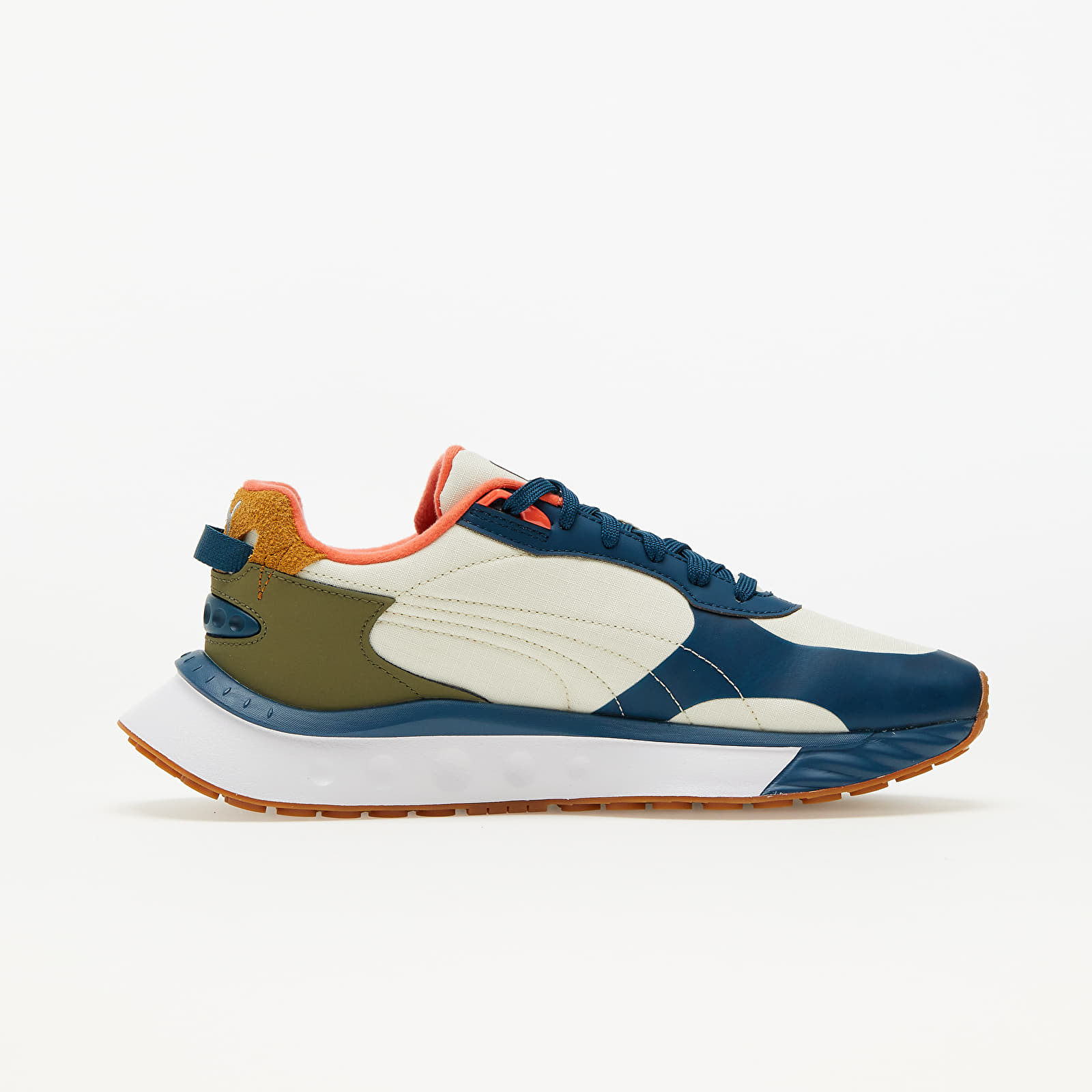 Men's shoes Puma x Helly Hansen Wild Rider Intense Blue-White Asparagus