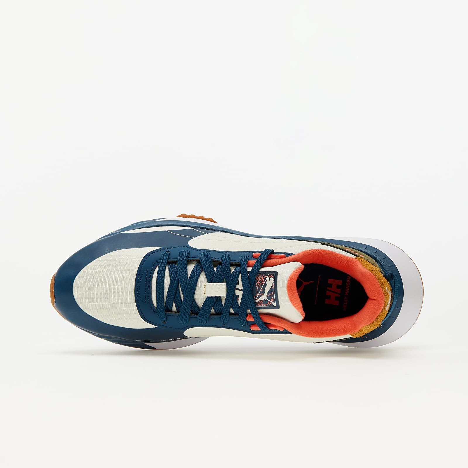 Men's shoes Puma x Helly Hansen Wild Rider Intense Blue-White Asparagus