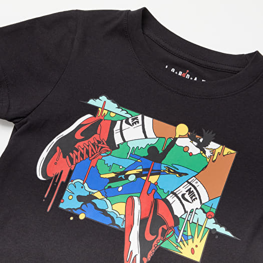 Kids T Shirts tank tops Jordan Kids Jdb Mj Dna Jumpman Tee 2 7Y Black Footshop