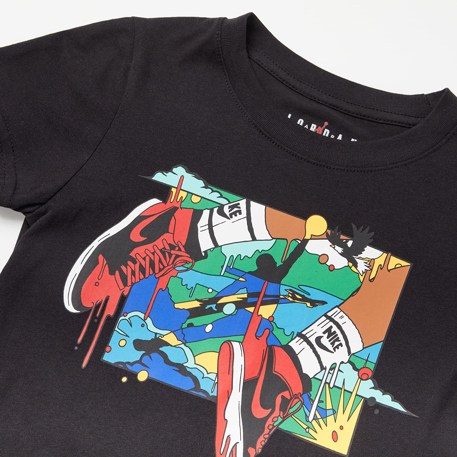 Magliette e canottiere bambini Jordan Kids Jdb Mj Dna Jumpman Tee (2-7Y) Black