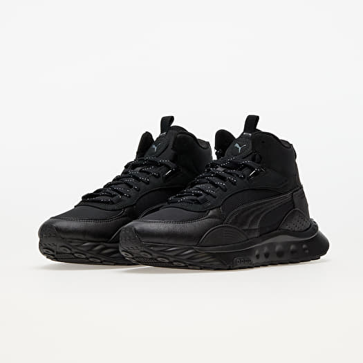 Black puma shoes mens top