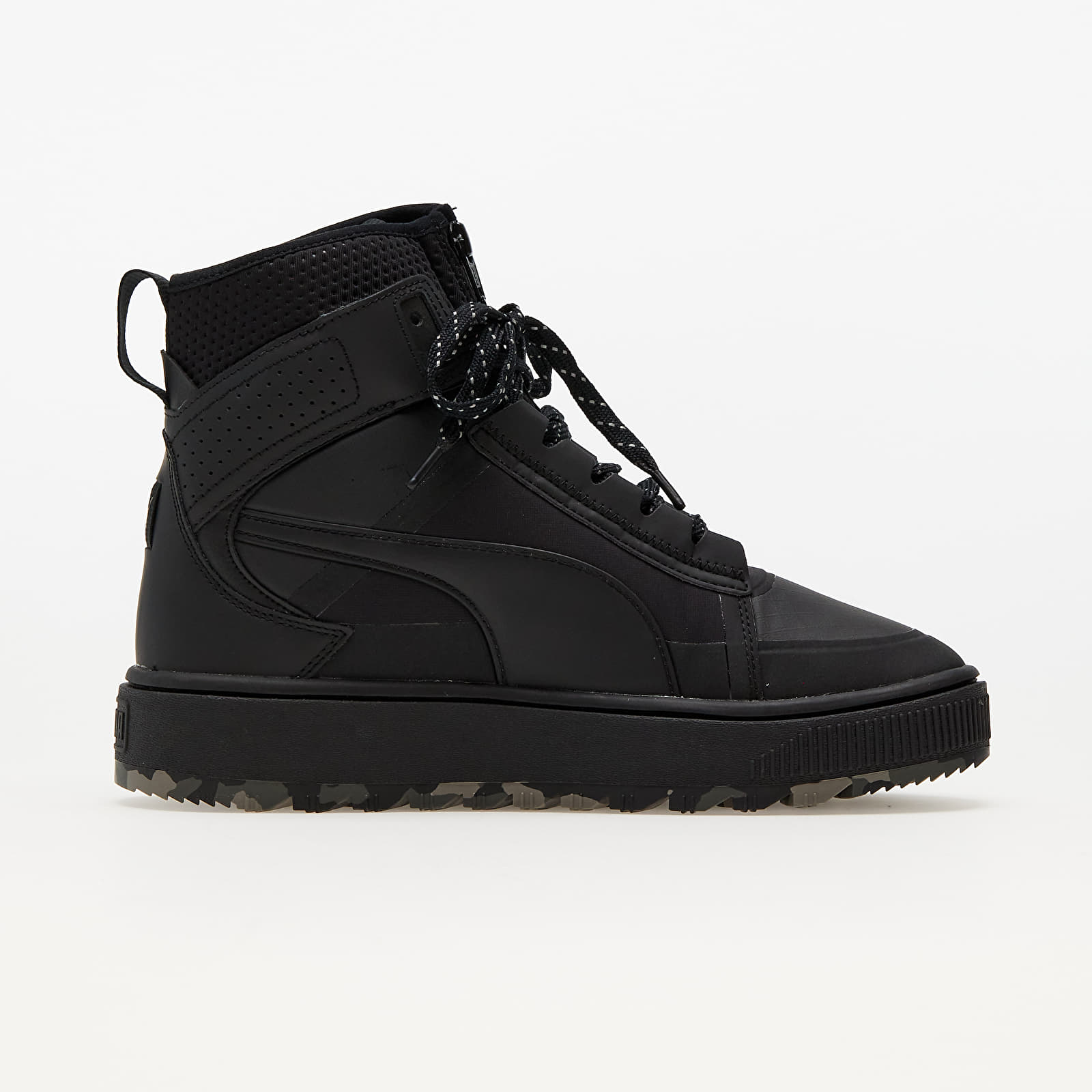 Herren Sneaker und Schuhe Puma Suede Mid WTR AD4PT Puma Black Dark