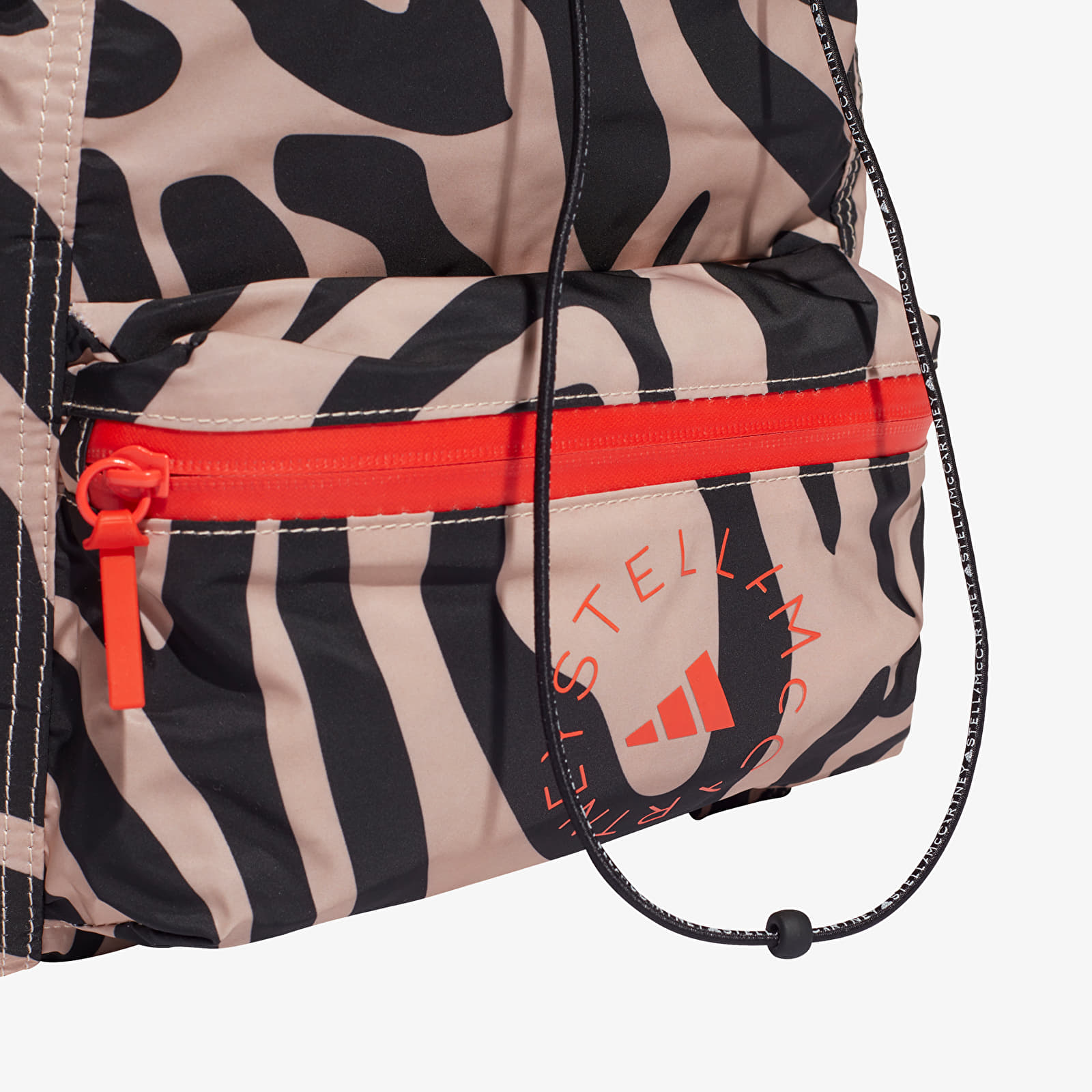 Adidas zebra backpack discount