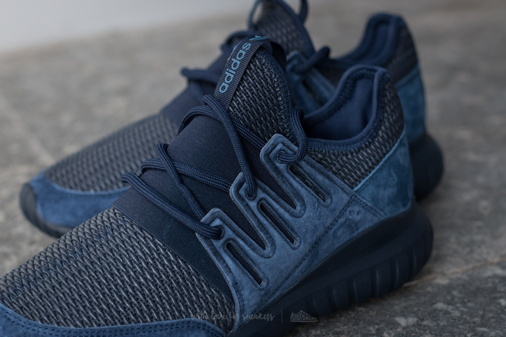 Men s shoes adidas Tubular Radial Collegiate Navy Collegiate Navy