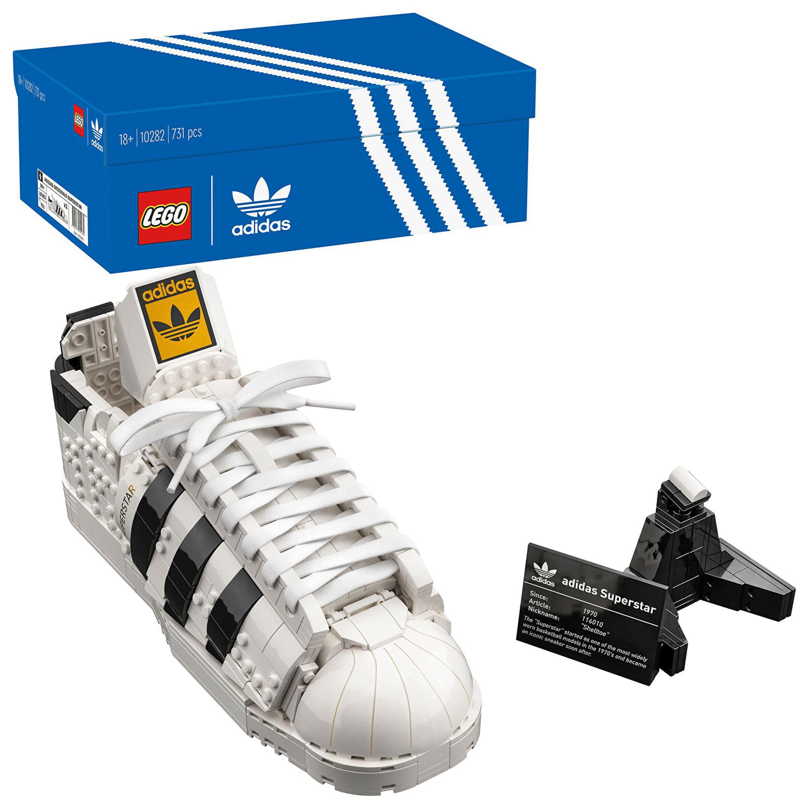Zestawy LEGO® LEGO®️ ICONS 10282 adidas Originals Superstar