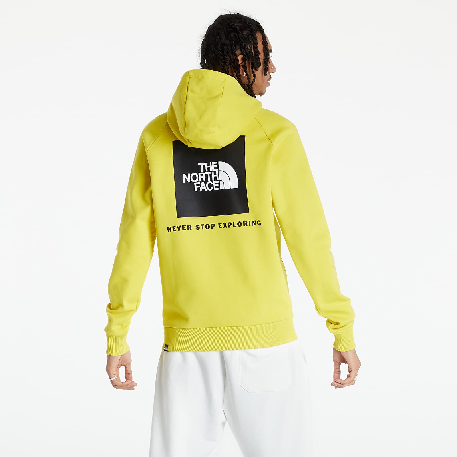 The north face hoodie raglan red box top