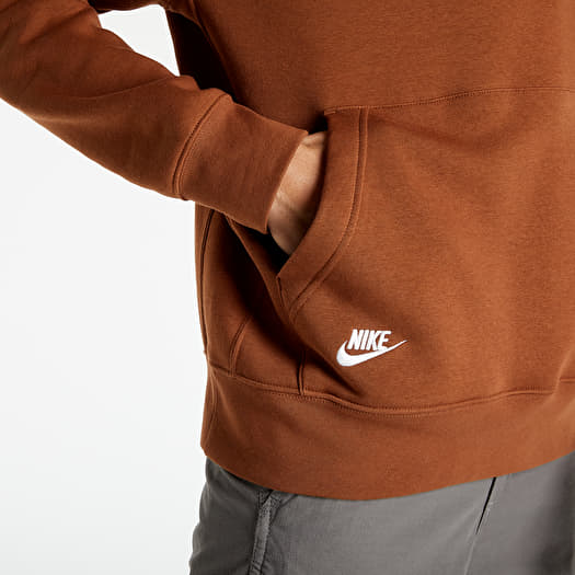 tawny brown nike hoodie