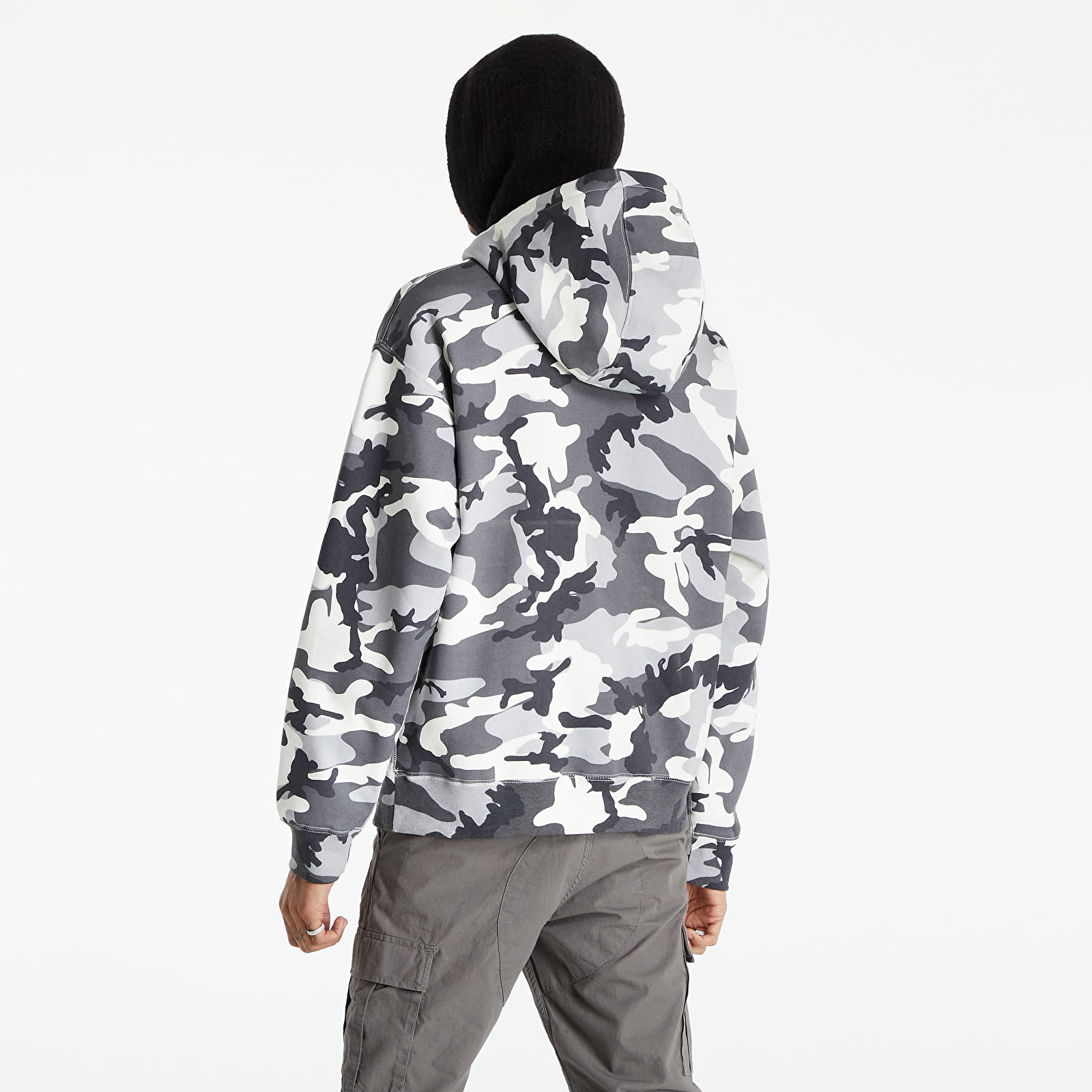 Fleece camo hoodie discount