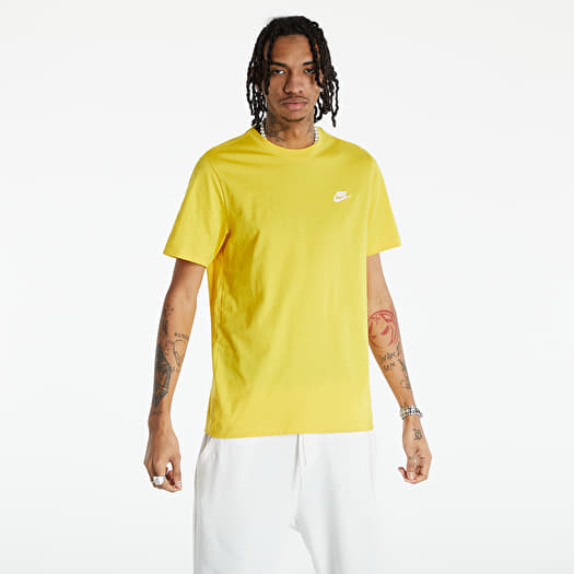 yellow and white nike shirts