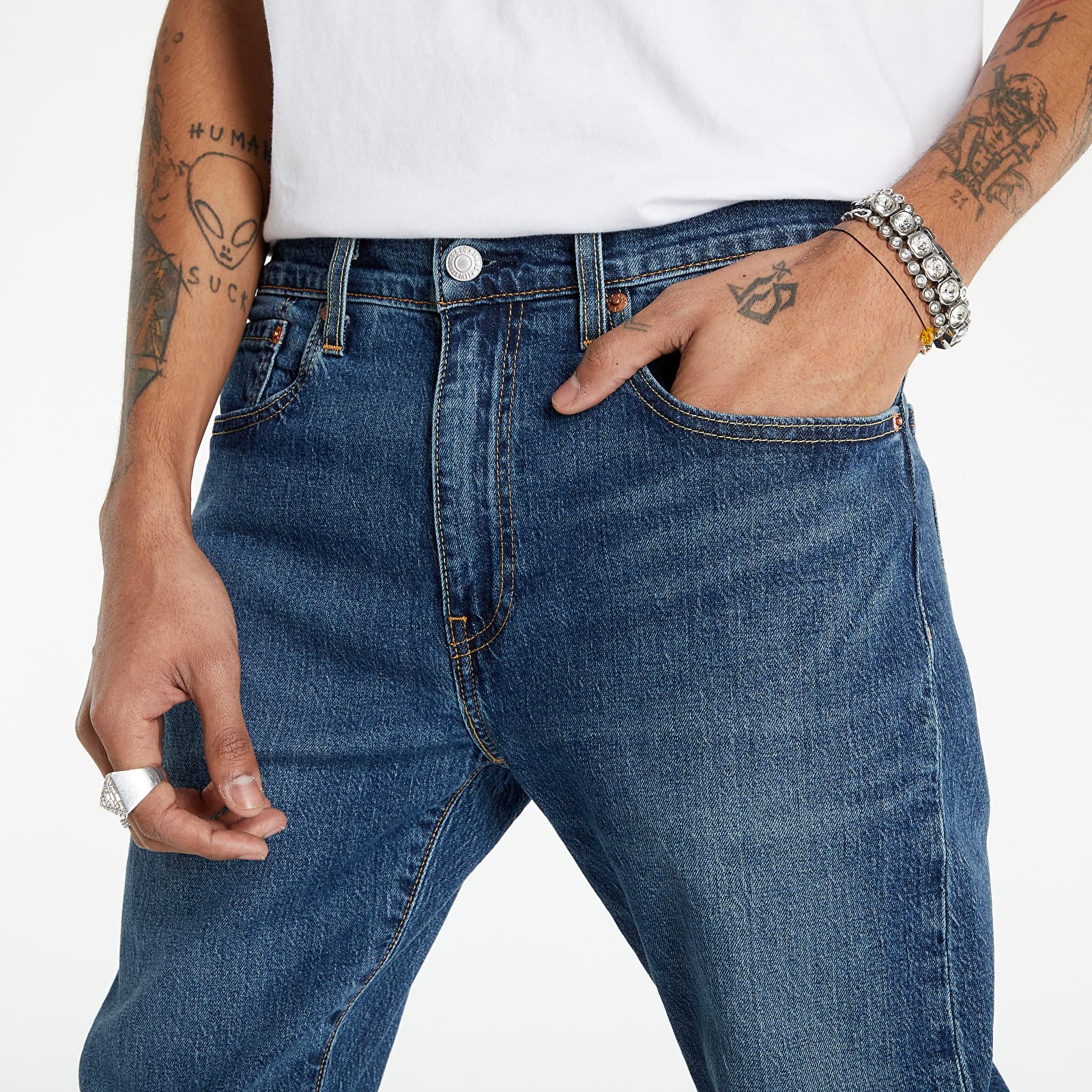 Kelnės Levi's® 512™ Slim Tapered Jeans Dark Indigo Flat Finish