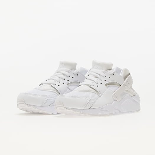 Nike huarache run gs white online