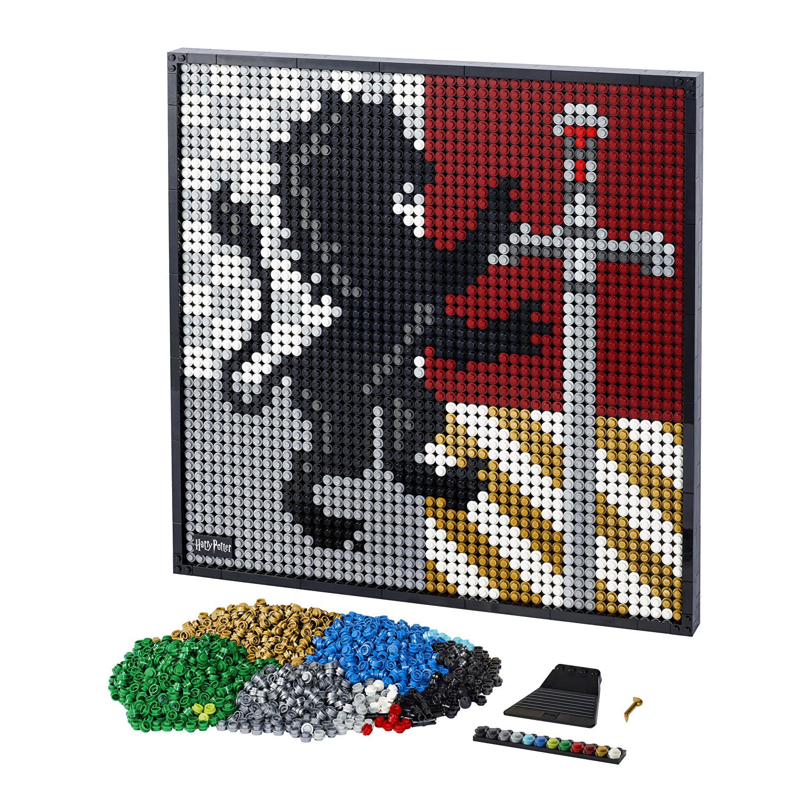 LEGO kits LEGO Art 31201 Harry Potter Hogwarts Crests Footshop