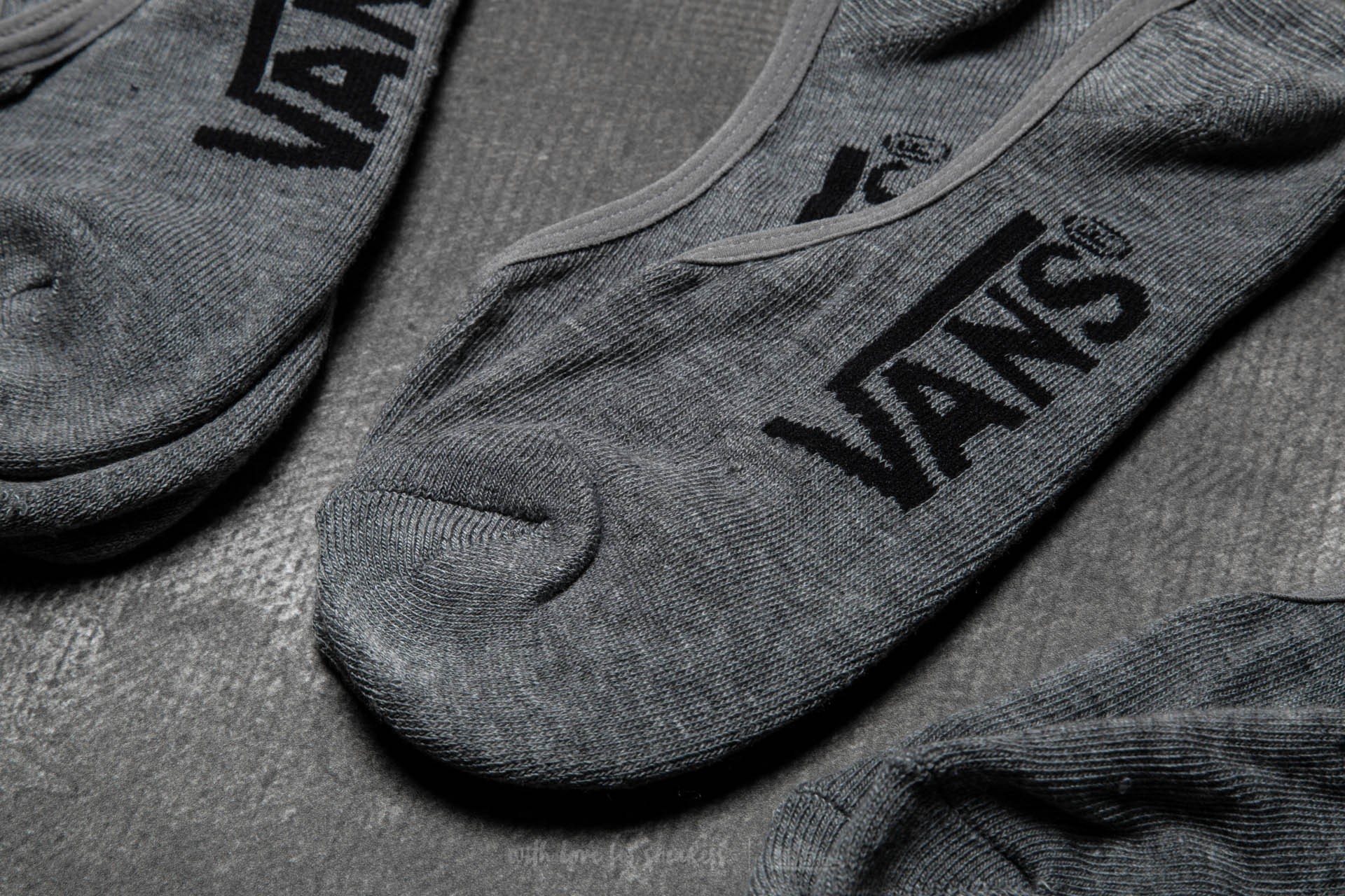 Calzetti Vans Classic Super No S Heather Grey 3 Pairs Socks