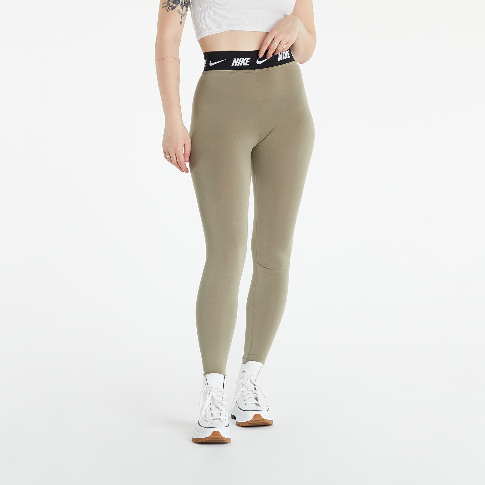 Pants and jeans Nike NSW Club Women s High Waisted Leggings Matte