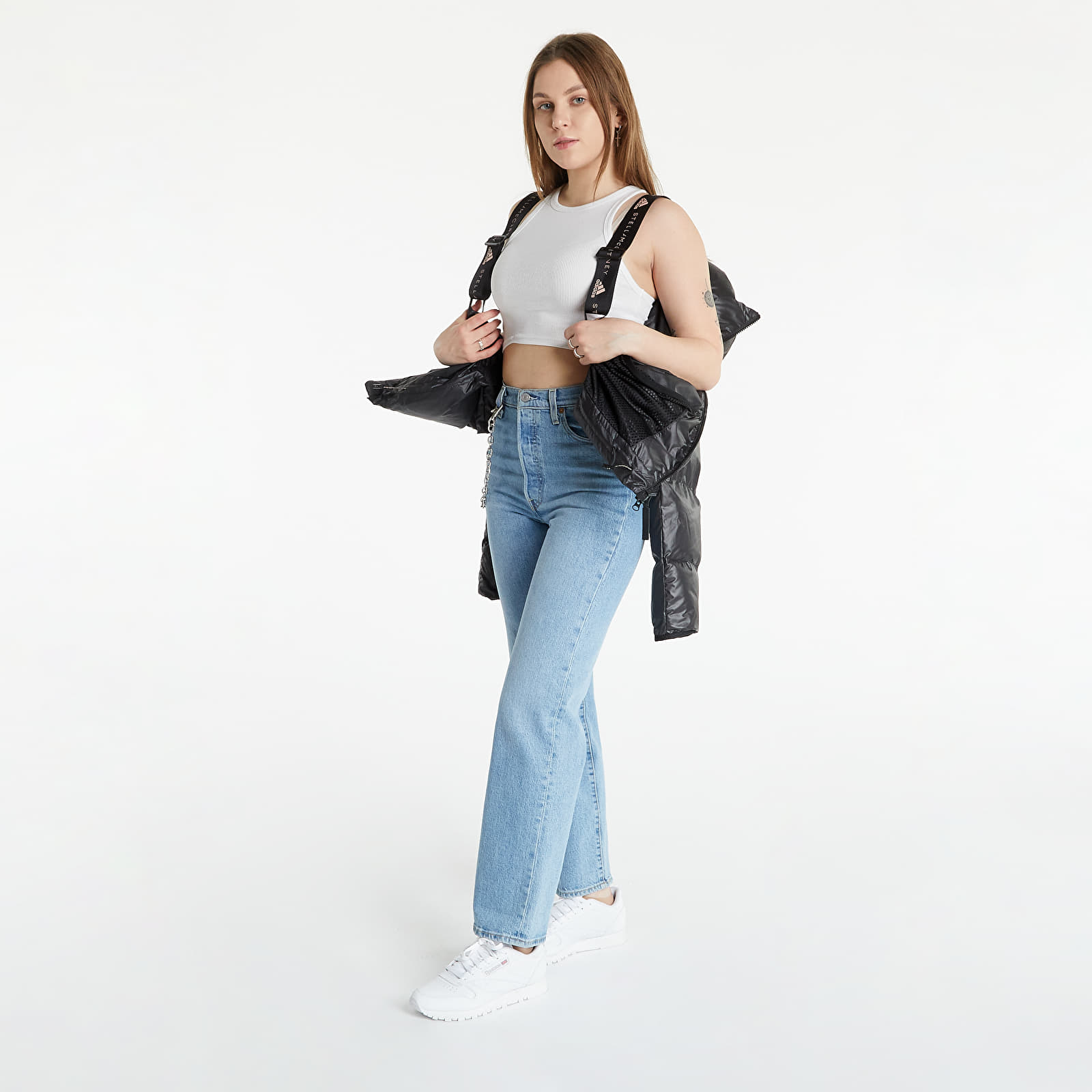 Jacken adidas x Stella Mccartney Short Puffer Black