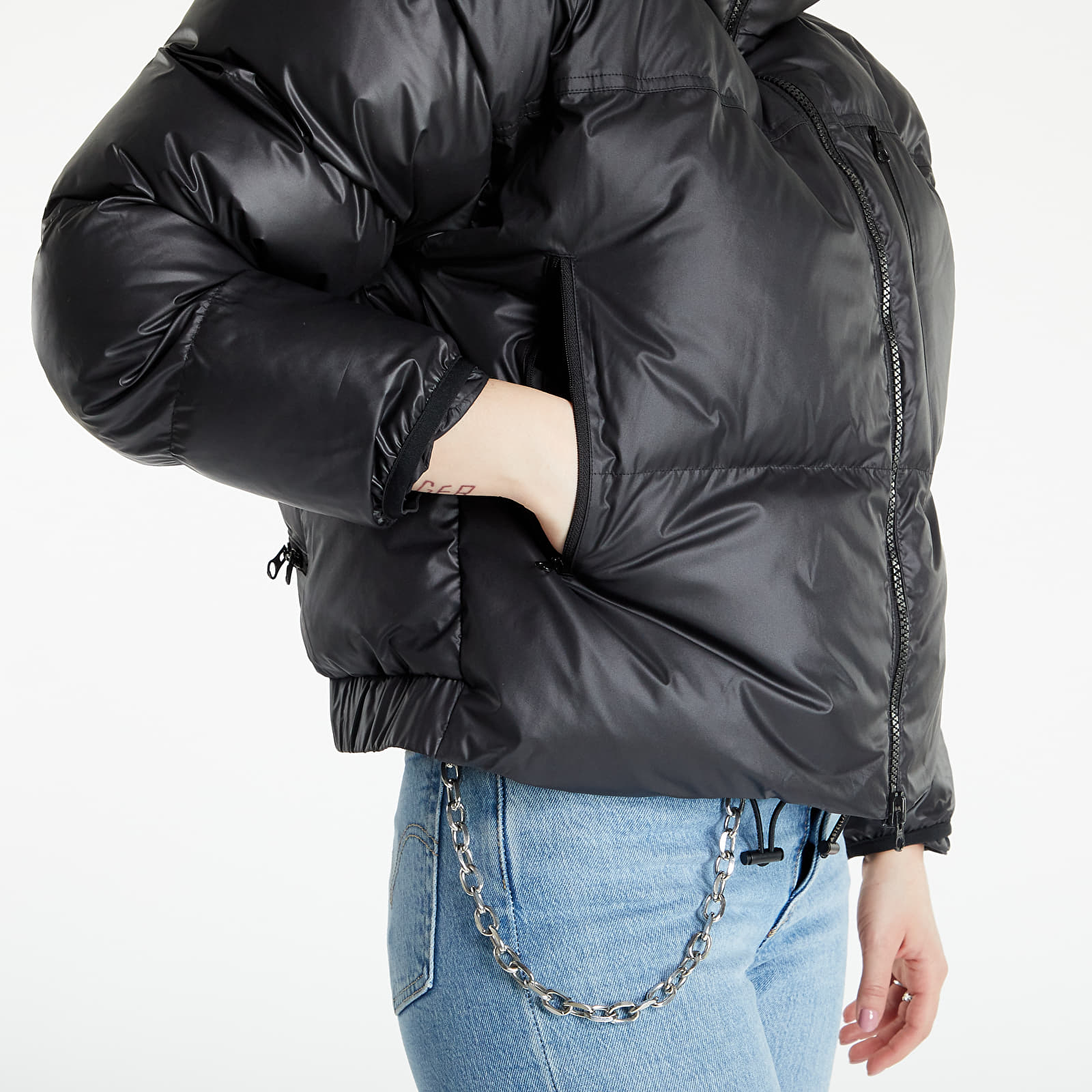 Jacken adidas x Stella Mccartney Short Puffer Black