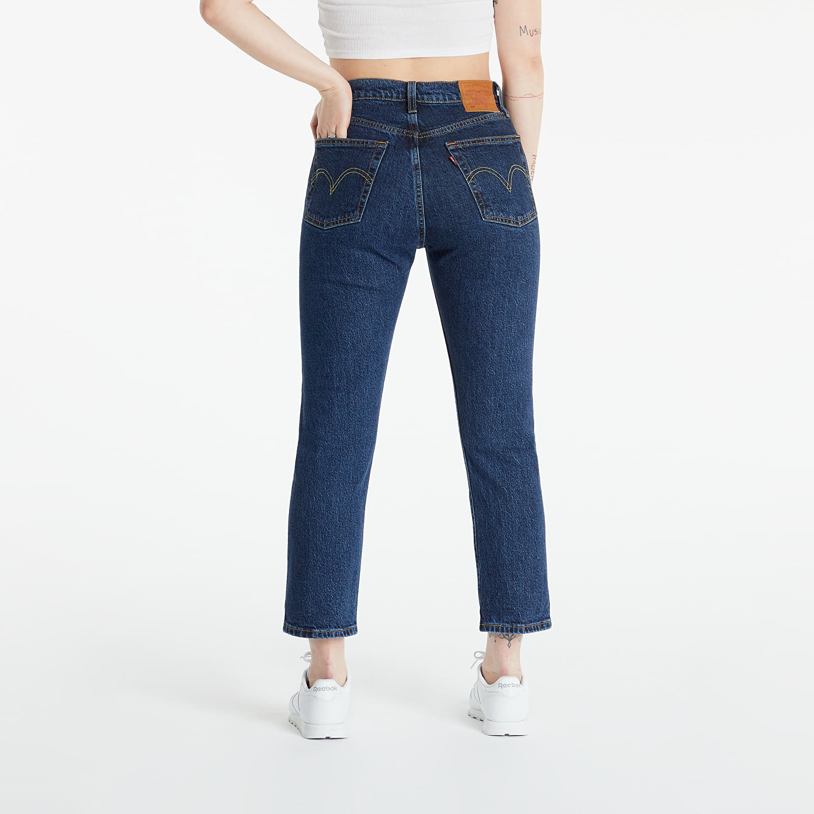 Levis 501 crop dancing in the best sale dark