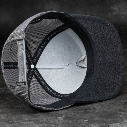 Caps Nixon Deep Down Trucker Dark Grey Footshop
