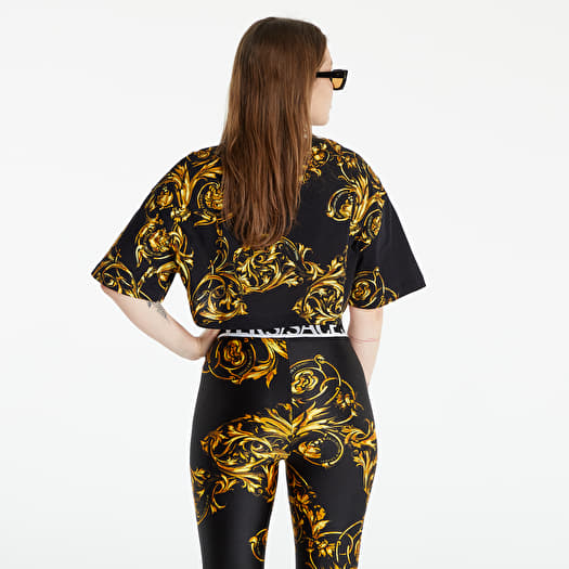 T shirts Versace Jeans Couture Maglietta T Shirt Generico Black Gold Footshop