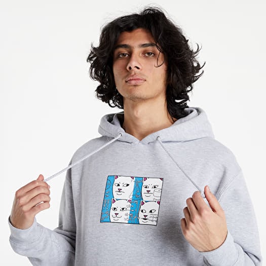 Hoodies and sweatshirts RIPNDIP Memory Bank Hoodie Ash Heather Footshop