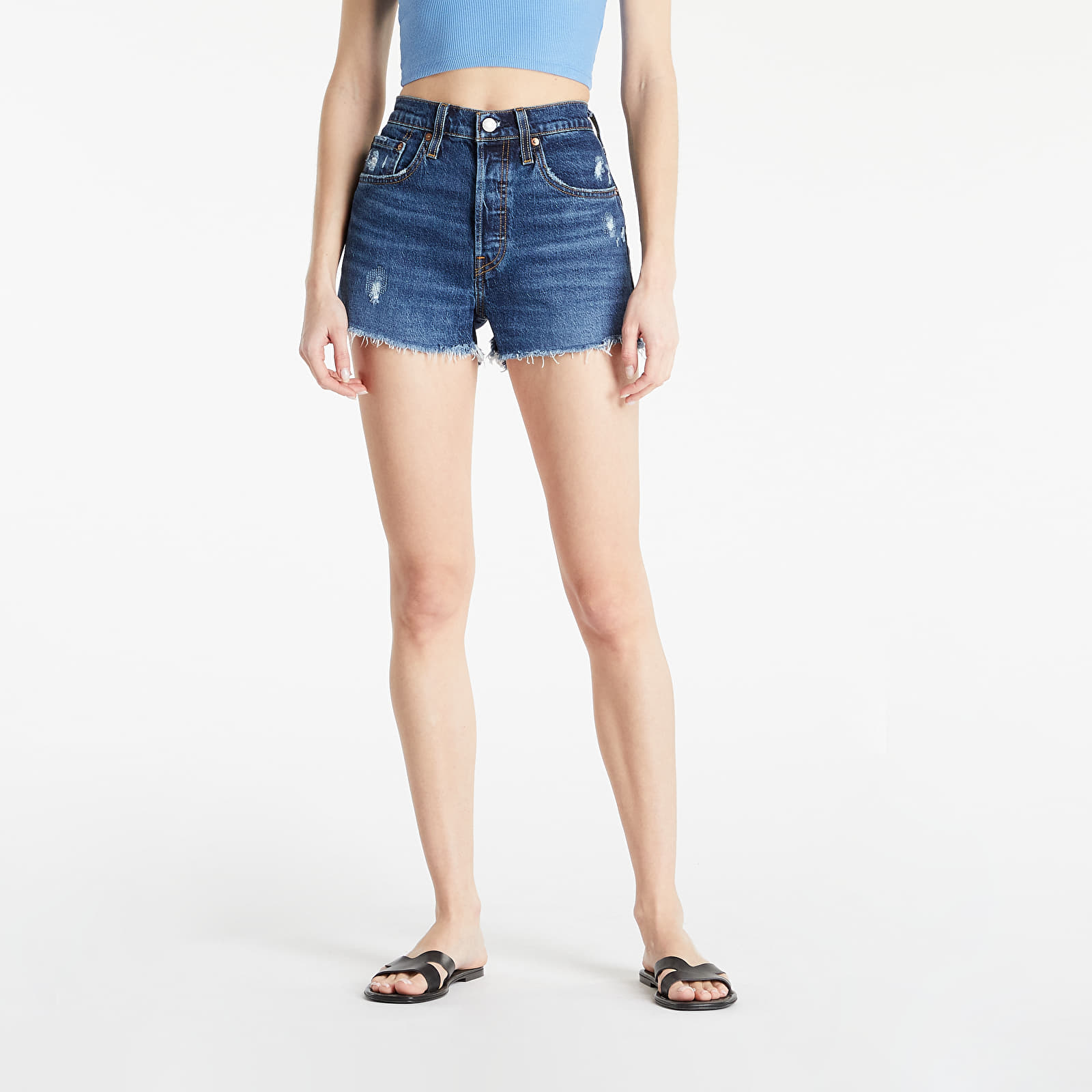 Pantalones cortos Levi's® 501 Original Short Salsa Desti Dark Indigo Worn In