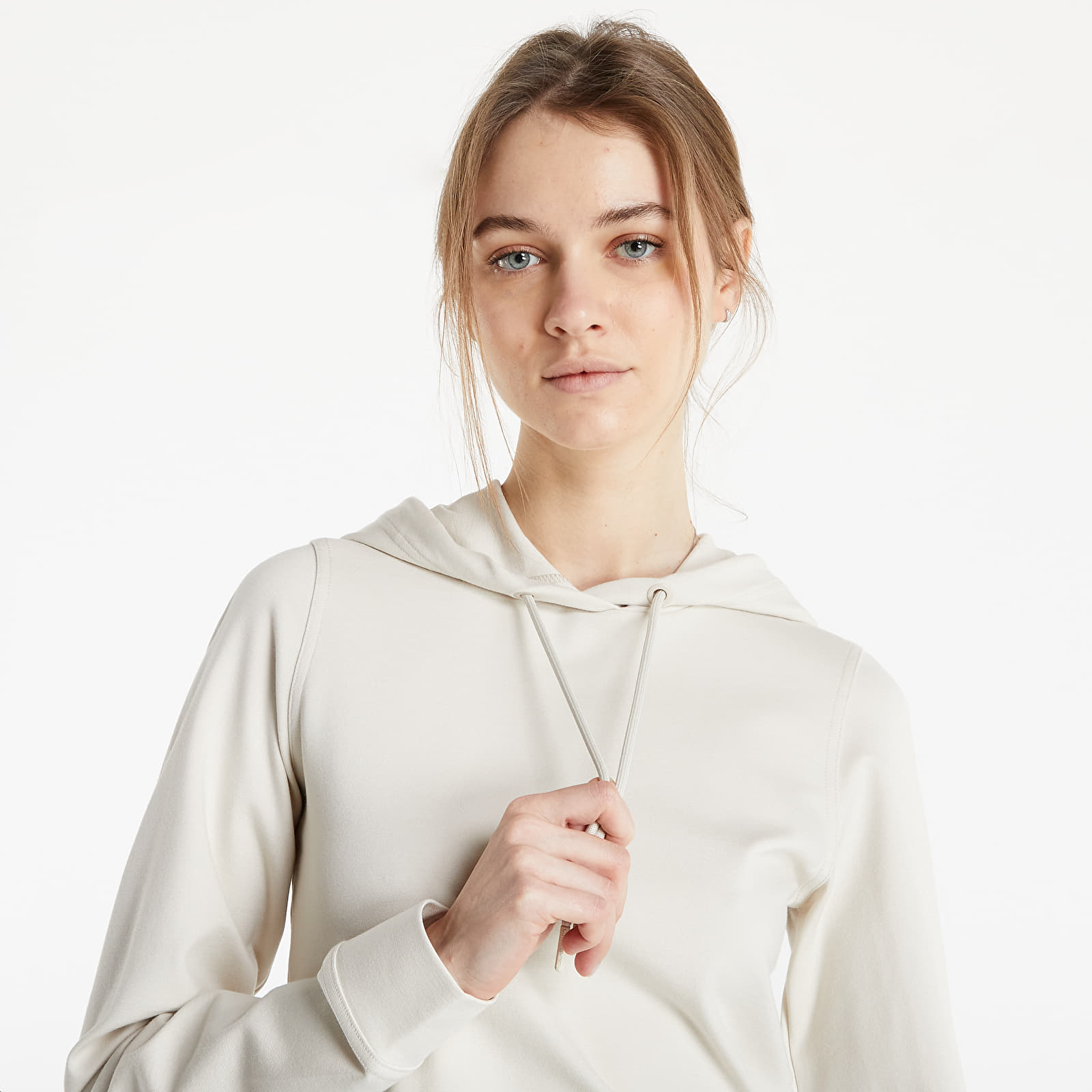Hoodies and sweatshirts Calvin Klein Jeans Contrast Tape Milano Hoodie Eggshell