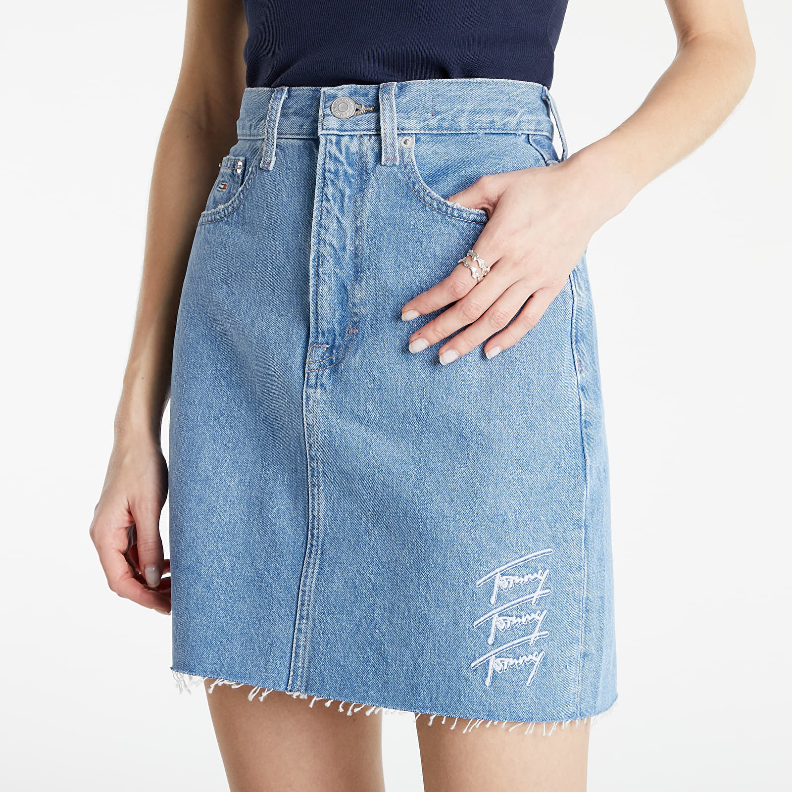 Skirts Tommy Jeans Mom Skirt Denim Light