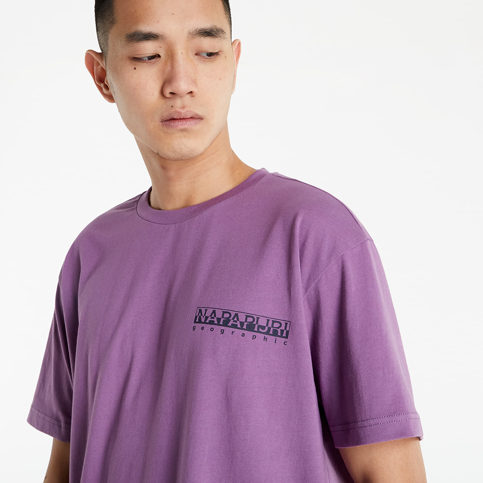 Majice T-shirt Napapijri S-Sella Short Sleeve Tee Violet Chinese