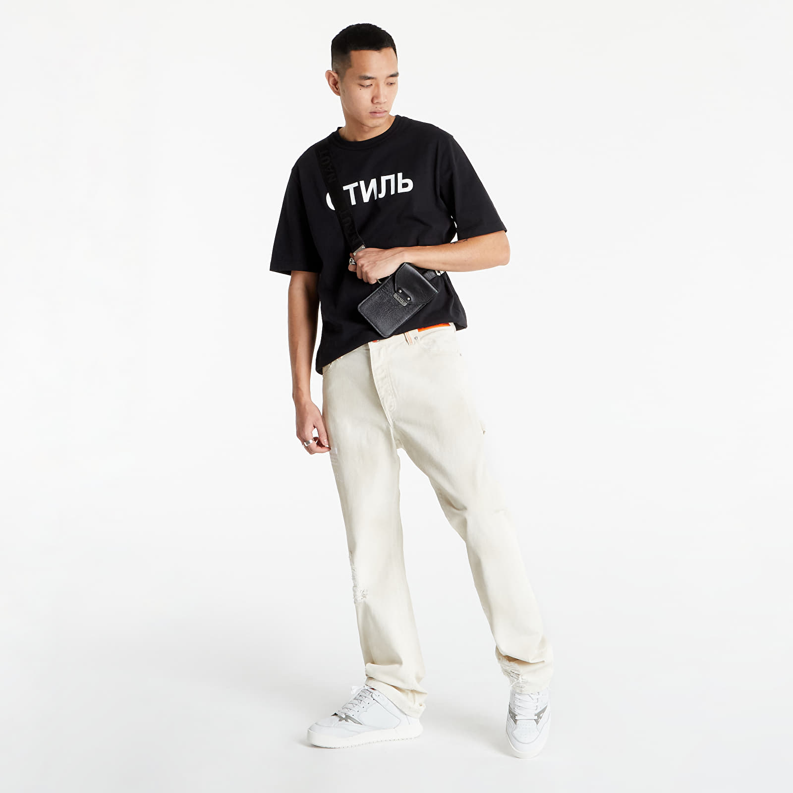 Pantalones HERON PRESTON Code 8000 Hammer Pants Grey/ White