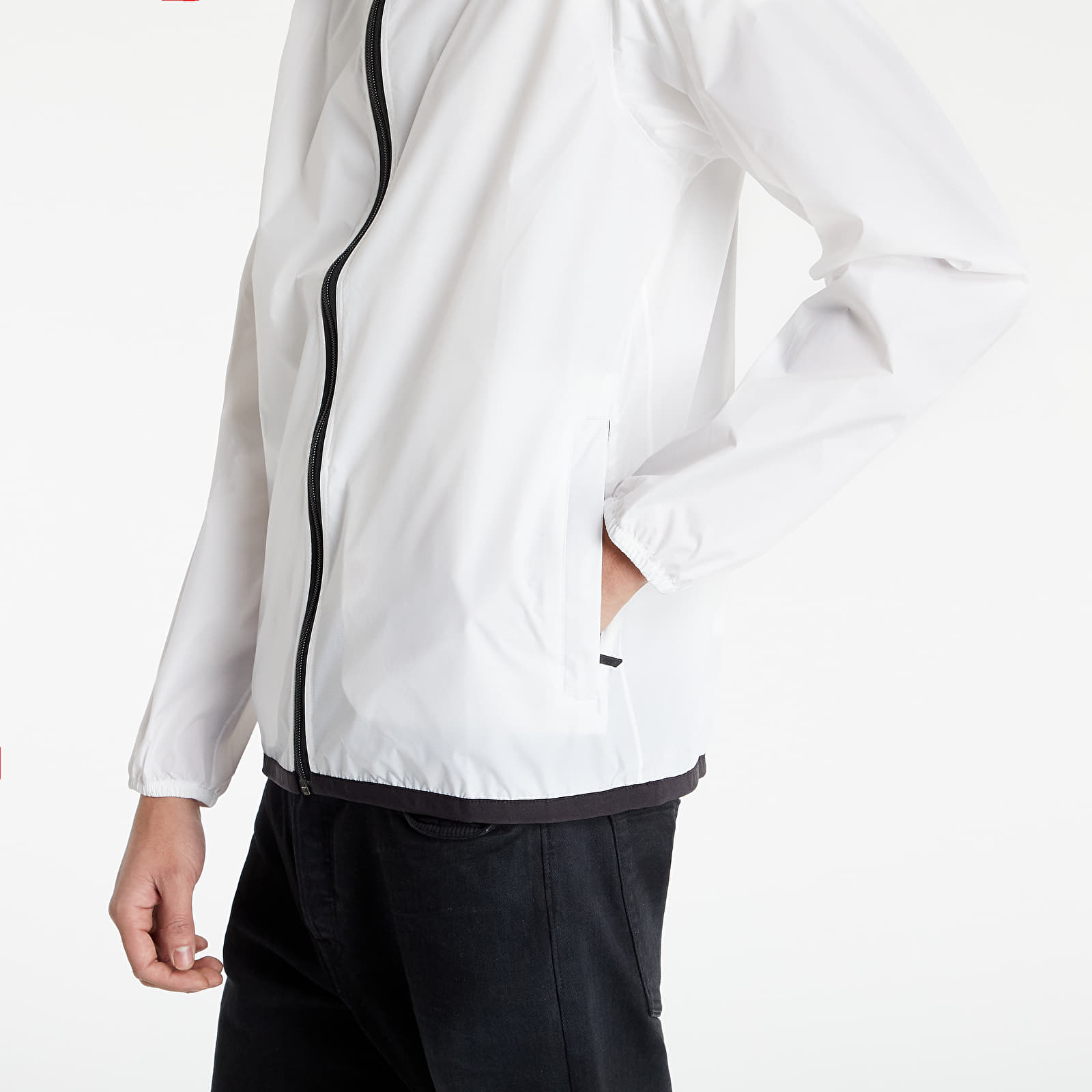 K-WAY PLAY COMME des GARÇONS ホワイトジャケット プレイ コムデギャルソン K-WAY（ケーウェイ）キッズ-子供用