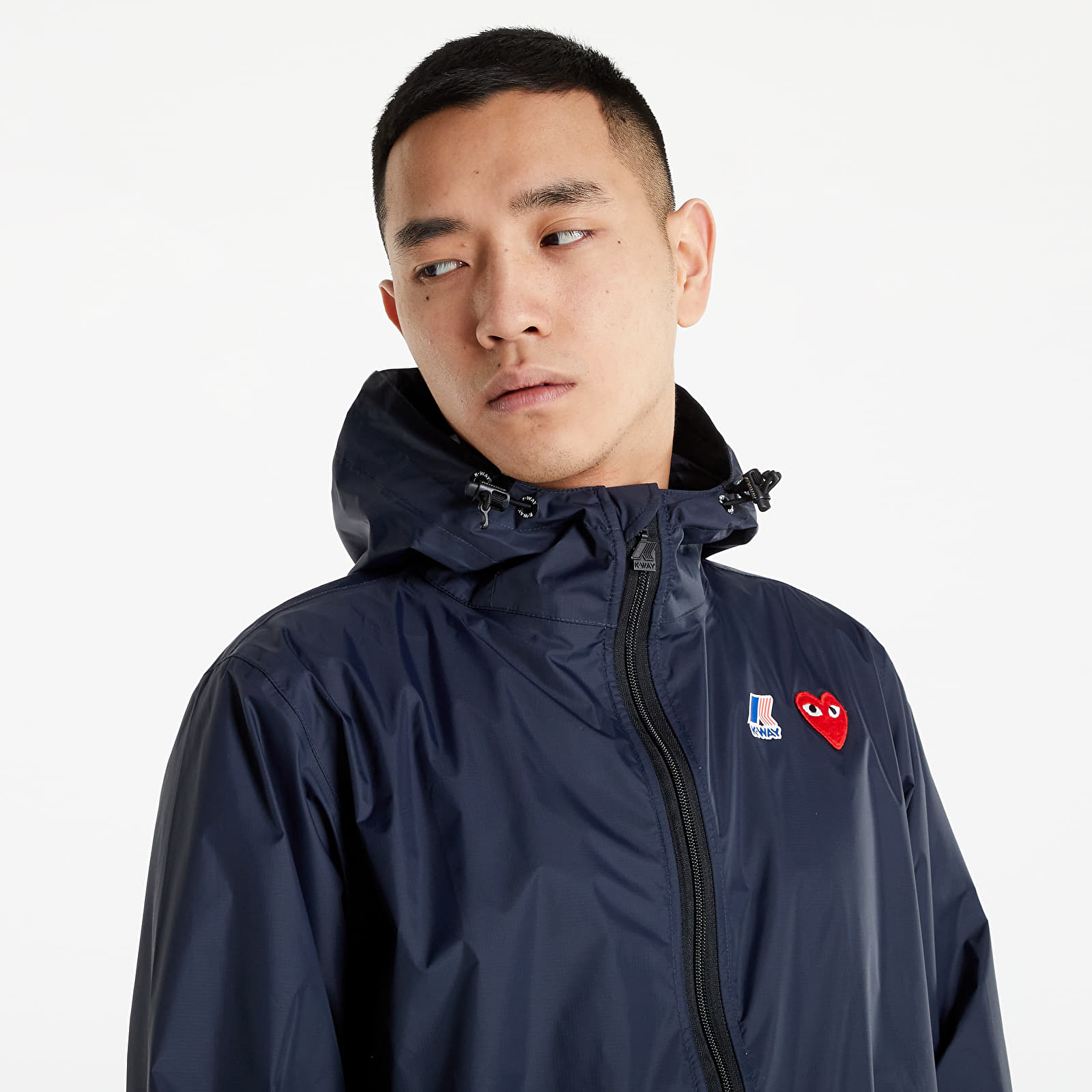 Comme des Gar ons PLAY x K Way Zip Jacket