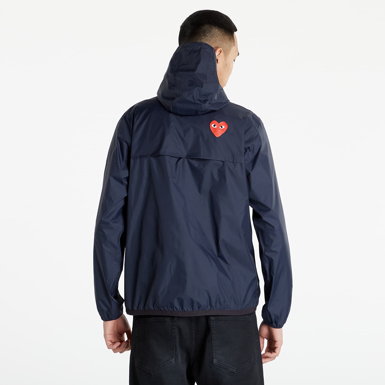 Jakne Comme des Garçons PLAY x K-Way Zip Jacket Navy
