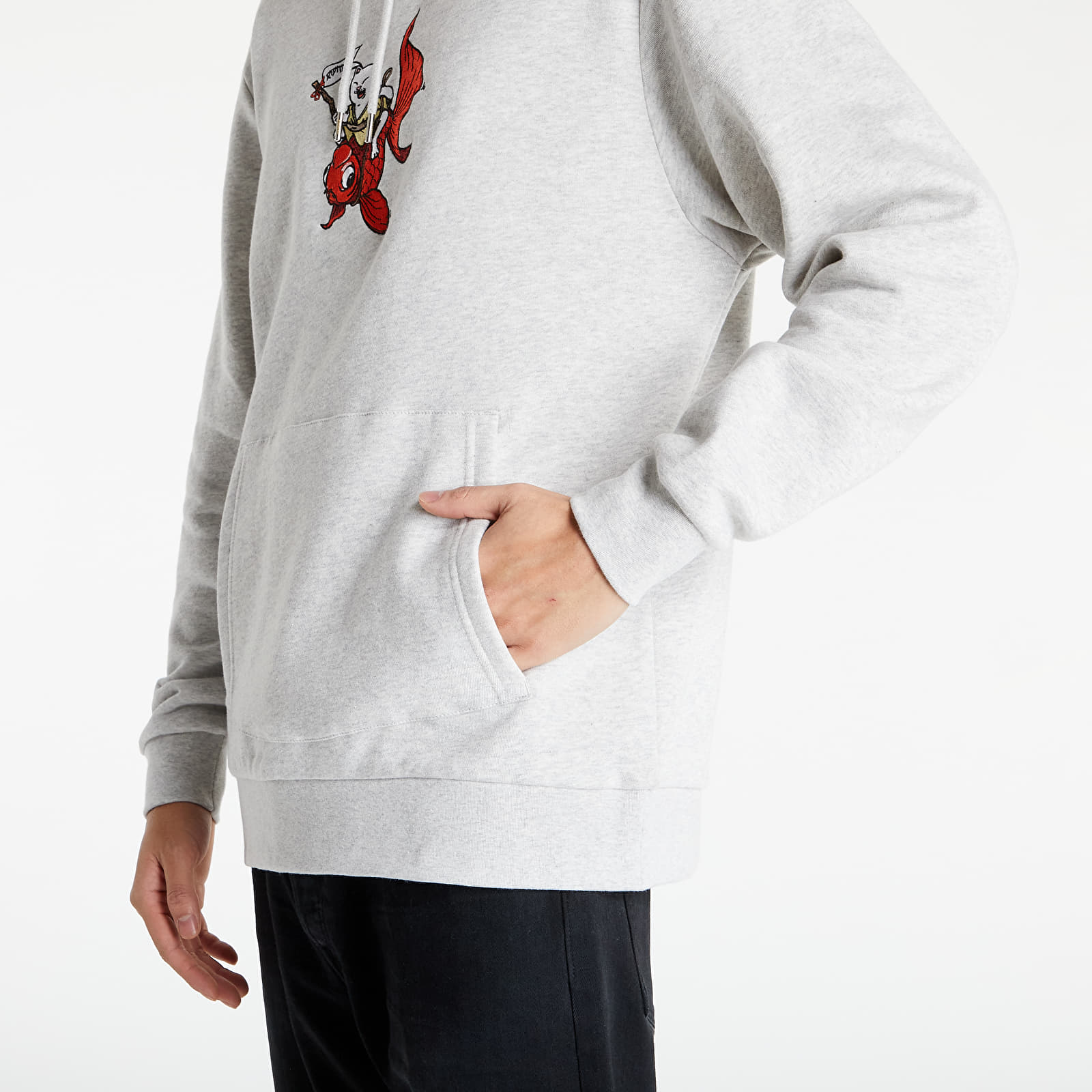 Hoodies en truien RIPNDIP Master Nermal-San Hoodie Ash Heather