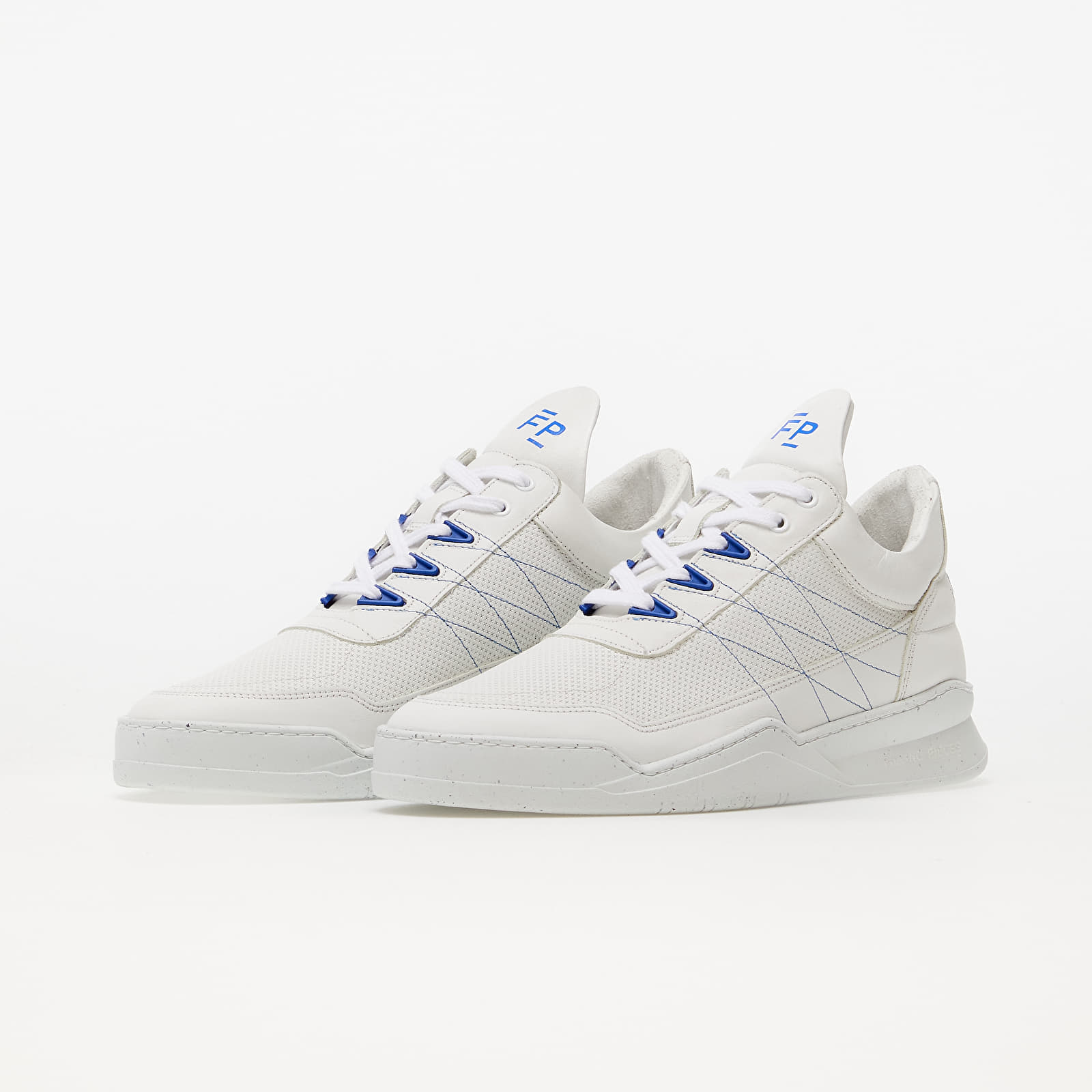Încălțăminte și sneakerși pentru bărbați Filling Pieces Low Top Ghost 683 Blue