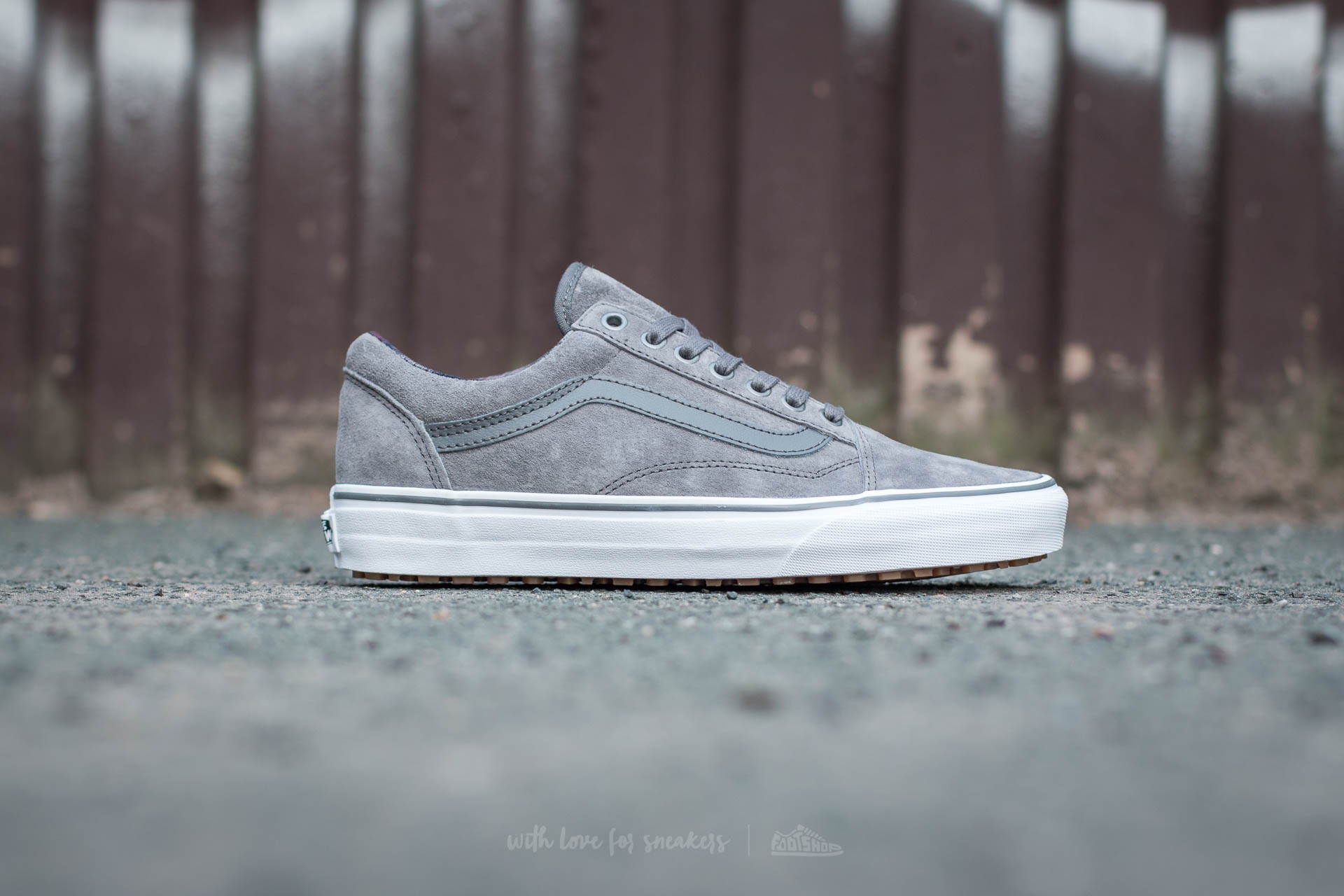 Vans old clearance skool suede woven