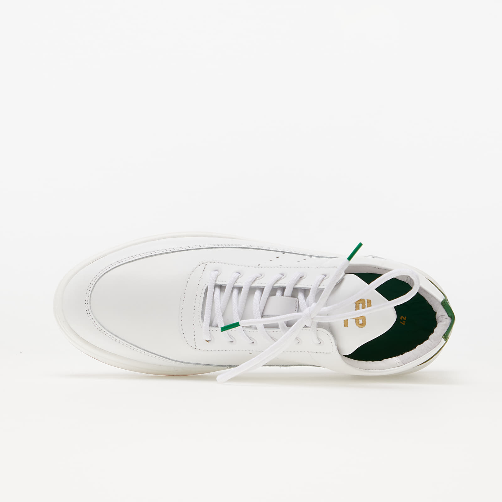 Încălțăminte și sneakerși pentru bărbați Filling Pieces Low Top Bianco Green