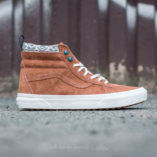Vans sk8 hi femme brun new arrivals