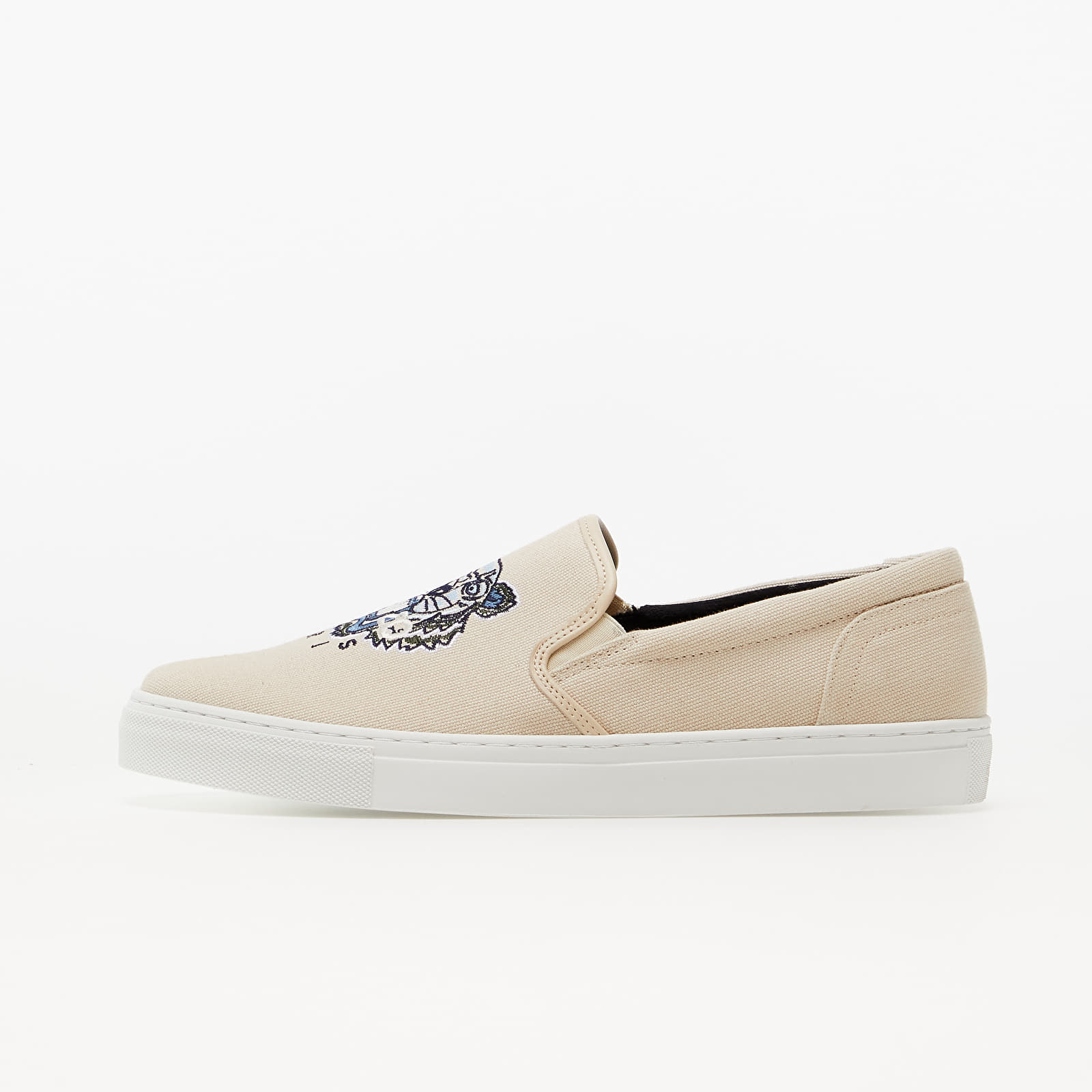 kenzo slip on white