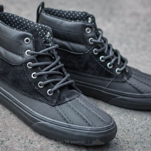 Vans hot sale scotchgard black